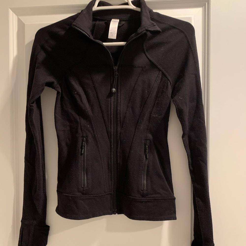 Black Ivivva zip up sweatshirt
